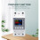 TOMZN TOMPD-63L-BAT 63A Voltage Protector Memory Timer 9-in-1 Meter Prepayment over Under Voltage Current Limit Relay 9