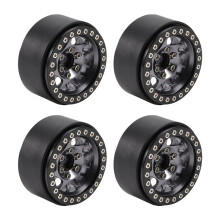 4Pcs/Set RC Crawler Car Aluminum Alloy 1.9 Inch Beadlock Wheel Rim for 1/10 RC Car Accessories