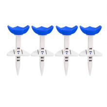 4Pcs Large Tees Adjustable Height Tee 33-55mm Adjustable Height Training Tee for Indoor Outdoor B