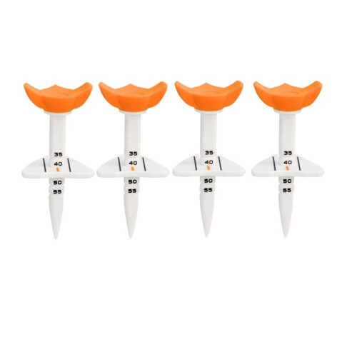 4Pcs Large   Tees Adjustable Height  Tee 33-55mm Adjustable Height  Training Tee for Indoor Outdoor D