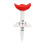 4Pcs Large   Tees Adjustable Height  Tee 33-55mm Adjustable Height  Training Tee for Indoor Outdoor A 5