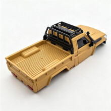 Amélioration de la Coque de Voiture RC AX30 SCX30 - Options Multicolores Éclatantes pour la Personnalisation et les Pièces de Rechange (Jaune)