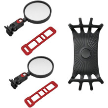 Rearview Mirror for G2 G3 F3 ZT3 F2 E3 E2 F40 ZT3 Pro Electric Scooter 360 Rotation Convex Mirrors A