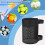 Pickleball  Holder Adjustable Hanging Bag for PickleBall , Foldable Storage Basket Mesh Net Pouch 2