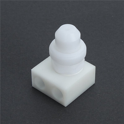Small Device Air-Water Mixing Dust Reduction Humidification Spray Non-Adjustable Nozzle PP  Air Atomizing Nozzle 2