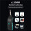 2.4G Electric Guitar Wireless System Guitar Transmitter Receiver Rechargeable Wireless System for Electric Guitar 4