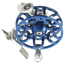 All-Metal Fly Fishing Reel: Front Drag, Automatic Lay, Versatile for Micro-Lead/Raft/Ice Fishing