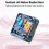 Microfono Lavalier Wireless 3 In 1 per , per Android e Fotocamera - Rosa 3
