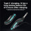 2.4G Electric Guitar Wireless System Guitar Transmitter Receiver Rechargeable Wireless System for Electric Guitar 9