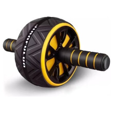 Dual-Wheel Silent Abdominal Ab Roller Core Workout Fitness Gear Home Gym Training Equipment for Men and Women