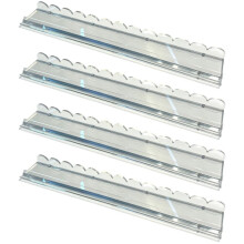 4pcs Acrylic Magnetic Mahjong Rack with Pusher - 508x72.5x20mm (5+10mm) - Effortless & Storage