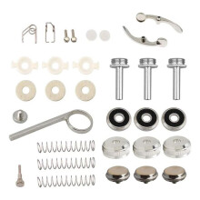 Trumpet Repair Kit,Finger Buttons,Valve Caps & Piston Springs,Complete Replacement Parts for Trumpet Brass Instrument