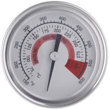Stainless Steel Thermometer - Suitable for Boilers, Piping, Ovens, Grills, Smokers, Brewing, and HVAC Systems
