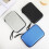 Bärbart Hårt Skalfodral för Pingisracket - EVA-Skyddande Överdrag för Bordtennisracketar, Resevänligt Silver 2