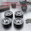 Conjunto de 4 Rodas Beadlock de Liga de Zinco com 8 Furos e 1,9 Polegadas para Crawler RC 1/10 - DRM129S 3