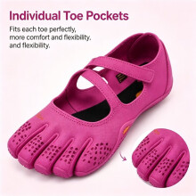 FiveFinger Shoes Women'S Dance Yoga Pilates Soft Sole Wear-Resistant and Non-Slip Indoor Dancing Fitness Sneakers 40