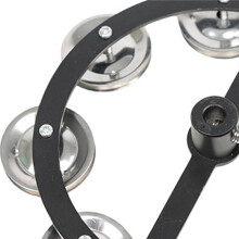 Metal Hi Hat Tambourine Lightweights Drum Accessories, Professional Percussion for Jazz Concert & Dance