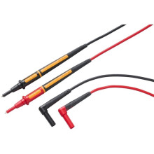 Cabos de Teste TL175-HV, para CAT III 1500 V, CAT IV 1000 V, Pontas de Prova de 2 mm, Design Robusto, Bainha Extensível, 1 Unidade
