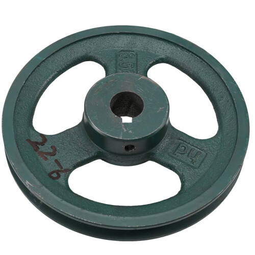 A-Type Single  Thickened Hollow Pulley Motor Reducer Transmission Wheel
