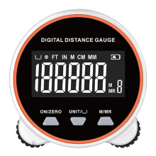 Digital Tape Measure 656.2ft Electronic Rolling Ruler LCD Display, Rechargeable for Curved & Flat Surfaces