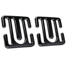 2Pc Shoulder Belt Clips, Alloy Metal Belt Adjuster for Neck & Shoulder Comfort, Backpack Strap Keeper Accessory