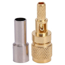 Connecteur Coaxial RF M5-J-1.5 (Mâle) pour Signaux de Capteurs D'Accélération/Pression L5, Compatible avec les Câbles 316 et 174