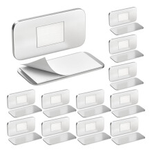 12 Pack No Drill Cabinet Door Magnetic Catches, Cabinet Magnets for Kitchen Pantry Closet Doors
