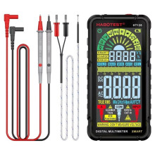 HABOTEST HT128 Rechargable Digital Professional Multimeter Non-Contact Voltage Tester AC/ Voltmeter LCD Screen Current Tester