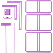 9Pcs Book Binding Easy Scrapbooking Tools Book Binding Kit Supplies for Notebook Calender Junk Journal Handbook