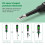 Soil and Food PH Tester,Measures EC,Humidity,Temperature,Fertility,Nitrogen,Phosphorus,Potassium for Soil,Fruits,Meat 5