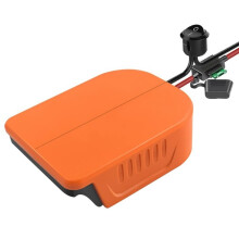 Connecteur de Batterie Portable pour Outils pour 18 V - Adaptateur Secteur Extérieur pour une Utilisation Sans Fil Pratique