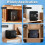 Electronic Safe Lock Replacement Panel Kit (Includes Solenoid Lock and 2 Emergency Keys) 6
