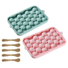 1set Grape-Shaped Silicone Soap Making Kit - Exquisite Molds for Gift Soaps (Finished Soap Not Included) B
