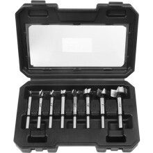 Forstner Bit Set 8Pcs - Forstner Bit Wood Drilling, Forstner Drill Bit with Center Positioning