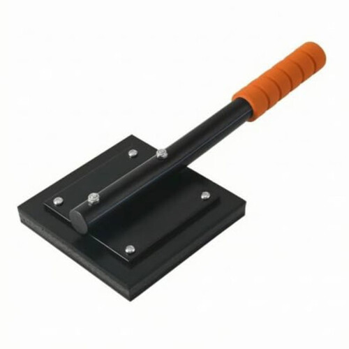Ergonomic Tapping Block with PE Handle, Medium, 8-Layer Clamp, 355mm Length, 150x150x22mm Base