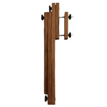Support Wooden Adjustable Ergonomic Smooth Rest Canvas Easel for Studio Classroom School Gallery