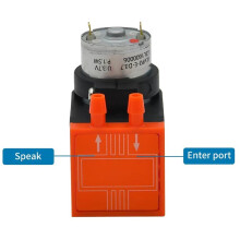 KLVP2 Diaphragm Vacuum Pump (1.8 L/Min, 3.7V) - A Miniature Negative-Pressure Pump for Laboratory, DIY Projects