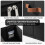 2 Pack 3D Printer Filament Storage Dry Box, Transparent View Window, Zipper Storage Case for Workshop, Home Beige 4