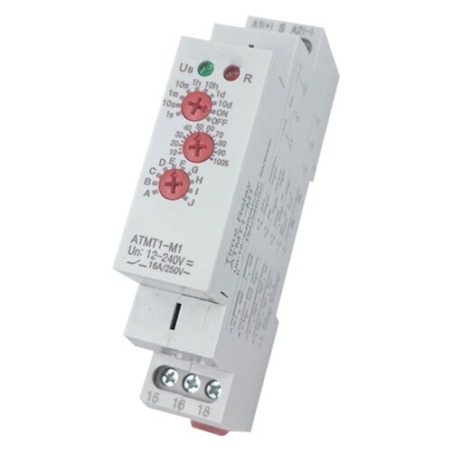 Multifunctional  Delay Relay - 10 Modes, AC  12-240V, 16A Timer  for Automation & Control 2