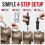 Heavy Duty Grease Fitting Cleaner Tool, Grease Fitting Cleaner Tool 600+ PSI Screw-Driven Grease Passage Unclogging 5