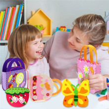 8pcs DIY Sewing Kit for Kids - Educational Toy for Boys, Girls, and Beginners,Sewing Materials Kit
