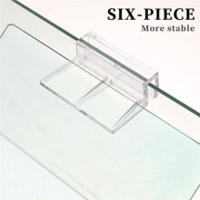 Premium Acrylic Aquarium Stand - Sturdy Support Bracket for Fish Tank Lid & Cover, Enhances Display & Protection