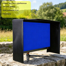 Adjustable Monitor Hood- Anti-Glare & Light Blocking Screen Protector for Desktops, for 17-27 Inch Monitor