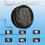 Electronic Safe Lock Replacement Panel Kit (Includes Solenoid Lock and 2 Emergency Keys) 3
