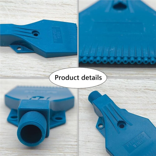 6pcs G1/4 Male Flat Thread Blower Nozzle for Compressed Air Sources in Workshop Maintenance and Assembly Lines 1