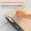 Portable Woodworking Scriber Ruler High Accuracy T-Shape Multi-Angle Scribing Tool Movable Angle Ruler Gauge 2