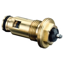 Heating System Valve Radiator Valve Insert ,M30x1.5 G1/2 63mm Compact Length Precise Flow-Adjustment