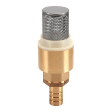 6 Point Brass Water Pump Bottom Valve with Stainless Steel Wire Mesh Check Valve for Plumbing Systems