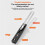 Portable Woodworking Scriber Ruler High Accuracy T-Shape Multi-Angle Scribing Tool Movable Angle Ruler Gauge 9