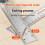 Portable Woodworking Scriber Ruler High Accuracy T-Shape Multi-Angle Scribing Tool Movable Angle Ruler Gauge 3